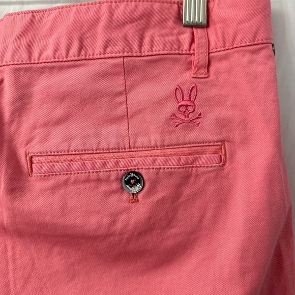 Psycho Bunny Wills Pants Men’s 30 x 32 Chino Trousers Winter Rose Pink - Picture 12 of 14